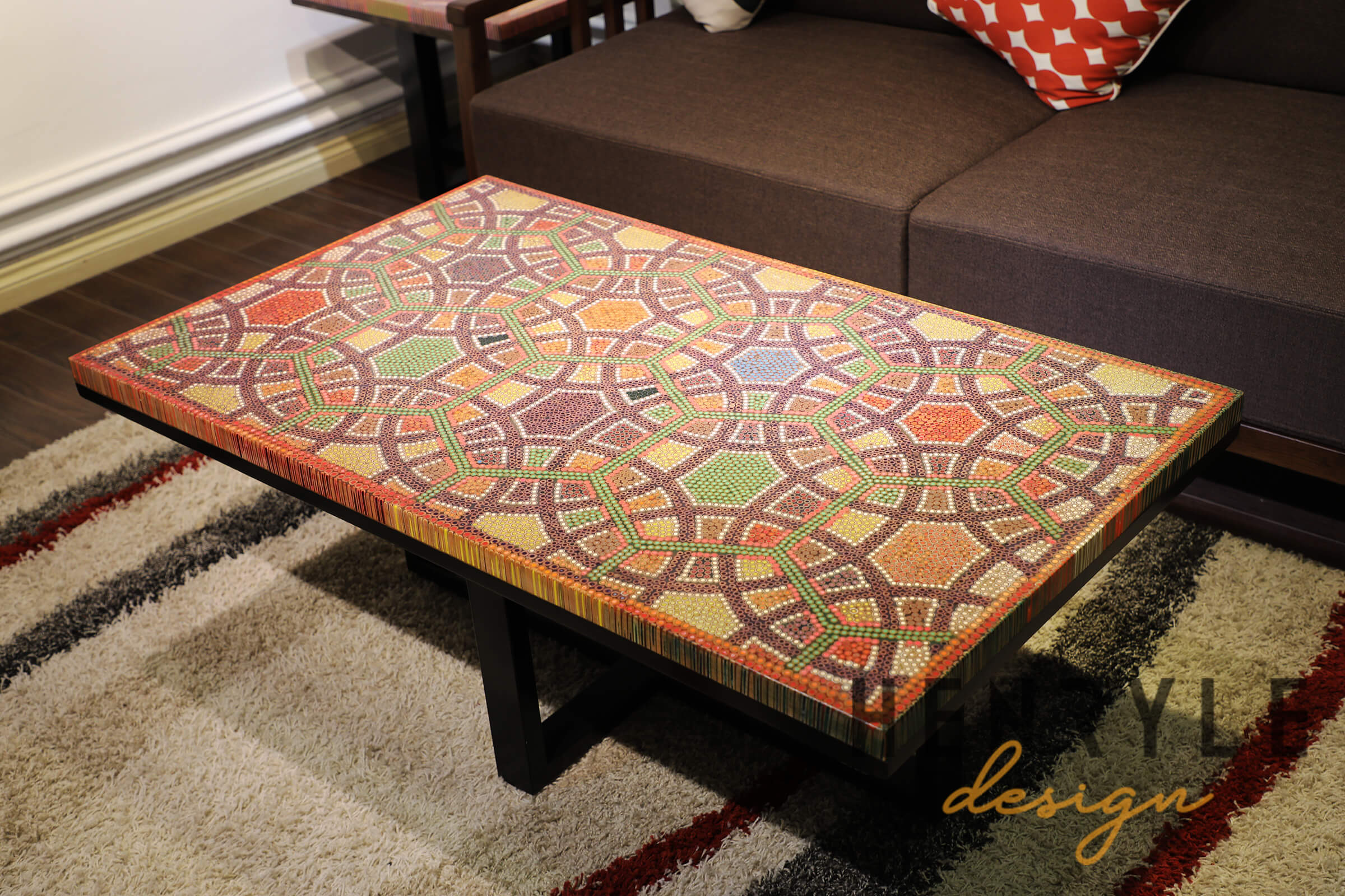colorful coffee tables